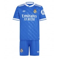 Real Madrid Dean Huijsen #24 Tretí Detský futbalový dres 2025-26 Krátky Rukáv (+ trenírky)